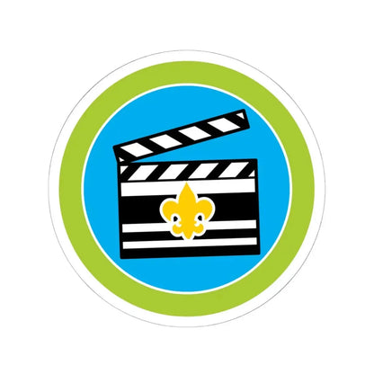 Moviemaking (Boy Scout Merit Badge) STICKER Vinyl Kiss-Cut Decal 6 Inch White - The Sticker Space