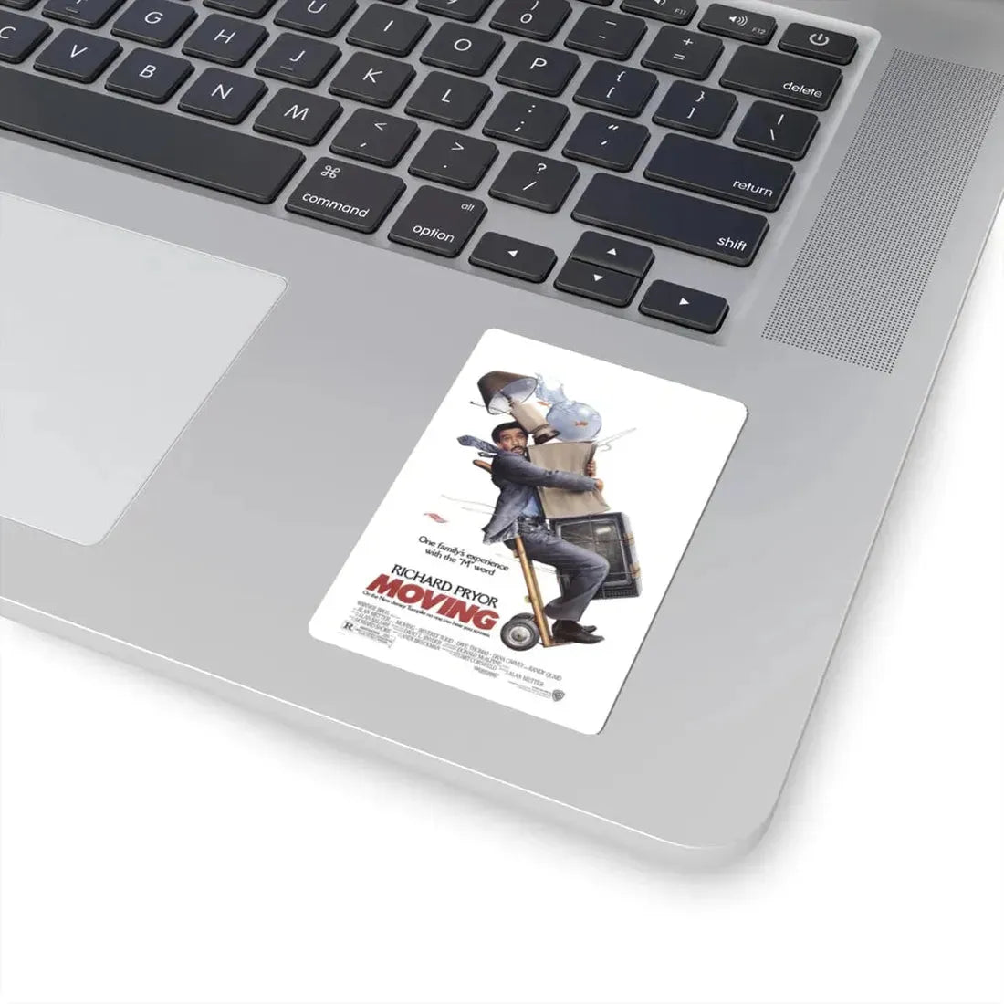 Moving 1988 Movie Poster - STICKER Vinyl Kiss-Cut Decal - The Sticker Space