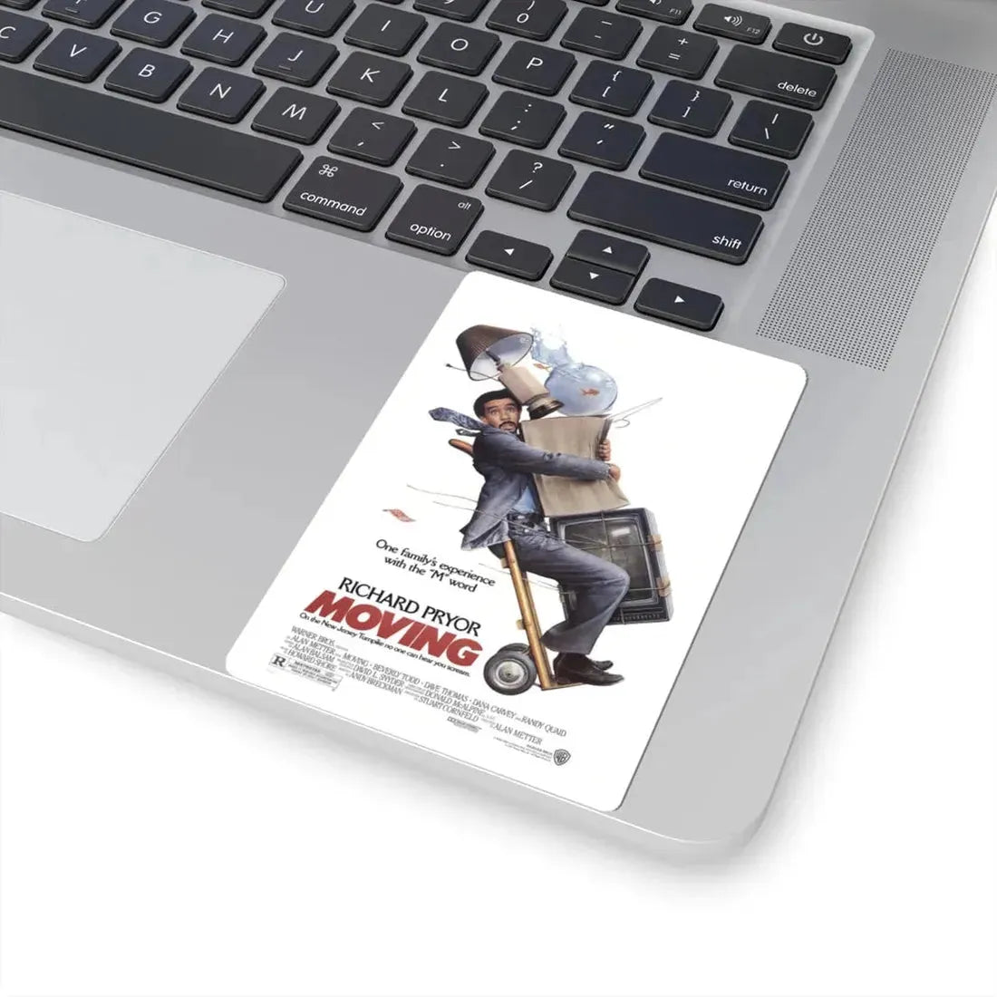 Moving 1988 Movie Poster - STICKER Vinyl Kiss-Cut Decal - The Sticker Space