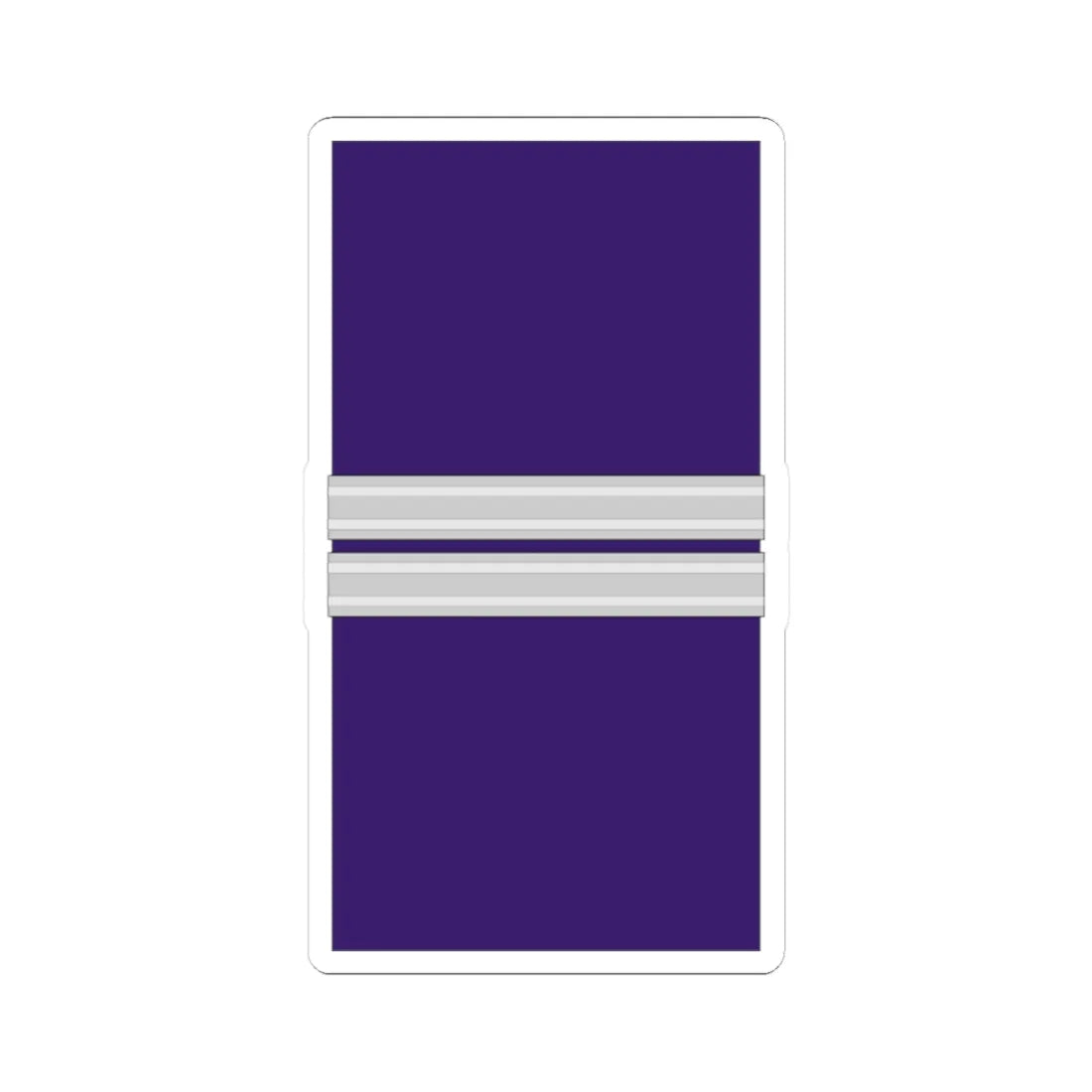 Mozambique AirForce OF 1b (Mozambique) (Military Rank) STICKER Vinyl Kiss-Cut Decal 3 Inch White - The Sticker Space