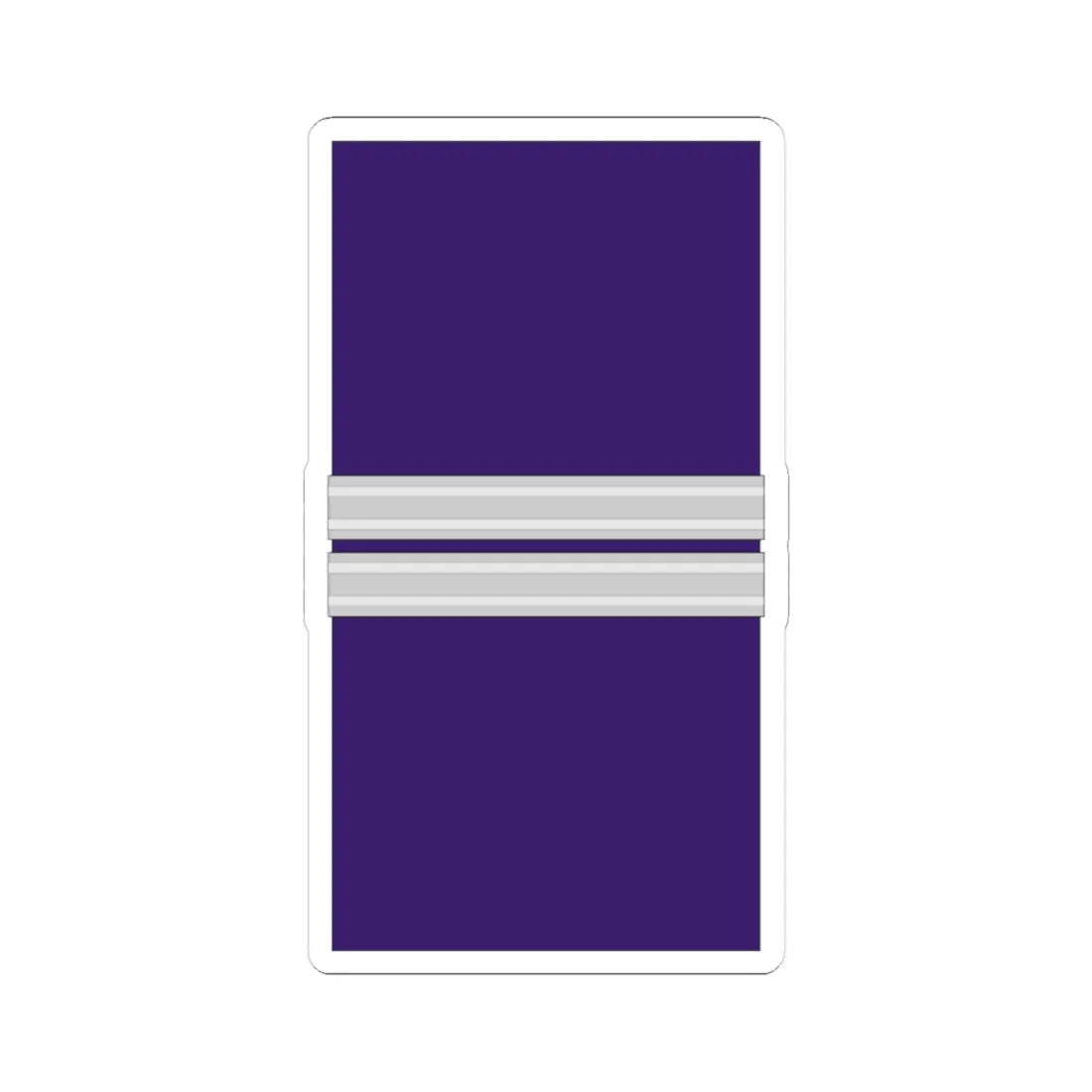 Mozambique AirForce OF 1b (Mozambique) (Military Rank) STICKER Vinyl Kiss-Cut Decal 4 Inch White - The Sticker Space