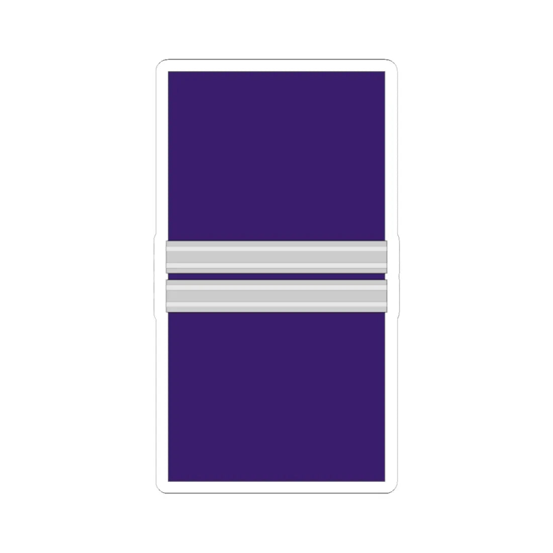 Mozambique AirForce OF 1b (Mozambique) (Military Rank) STICKER Vinyl Kiss-Cut Decal 6 Inch White - The Sticker Space