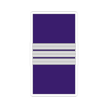 Mozambique AirForce OF 2 (Mozambique) (Military Rank) STICKER Vinyl Kiss-Cut Decal 6 Inch White - The Sticker Space