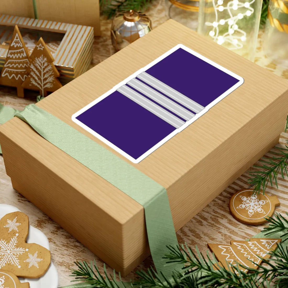 Mozambique AirForce OF 2 (Mozambique) (Military Rank) STICKER Vinyl Kiss-Cut Decal - The Sticker Space