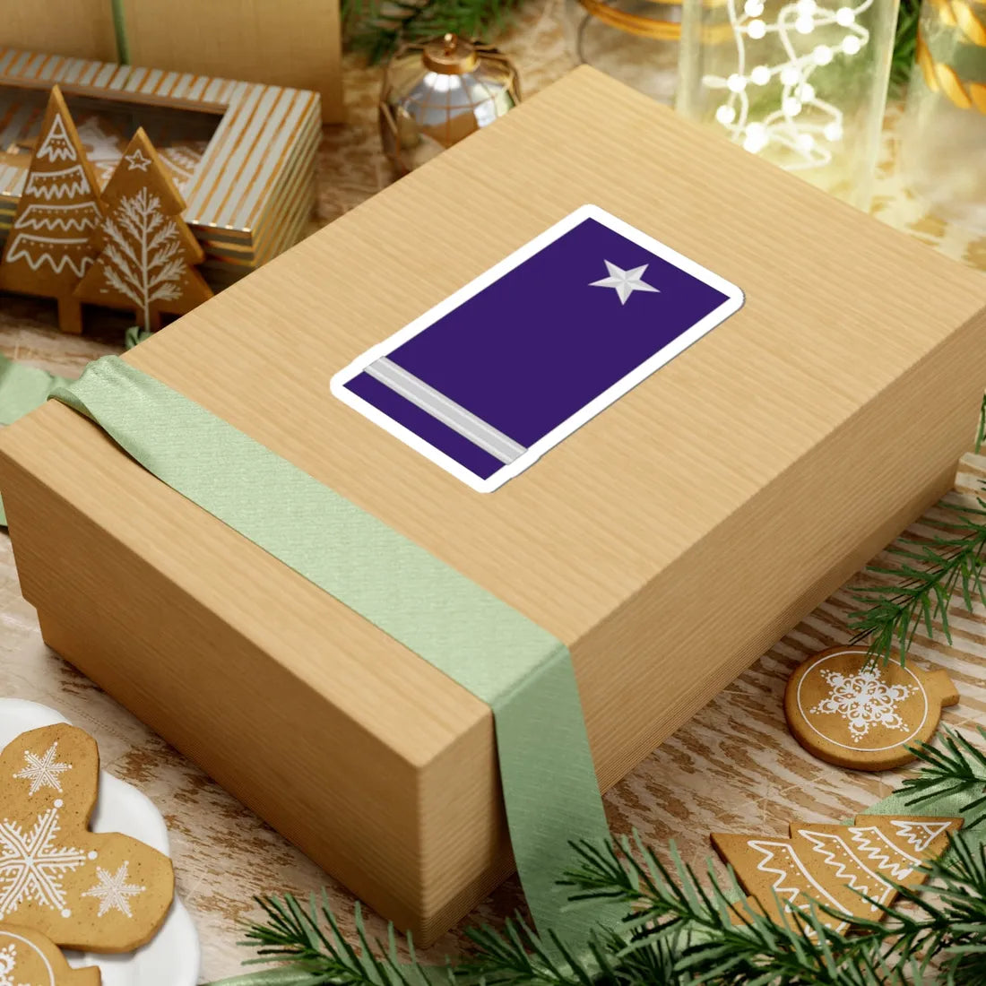 Mozambique AirForce OF 3 (Mozambique) (Military Rank) STICKER Vinyl Kiss-Cut Decal - The Sticker Space