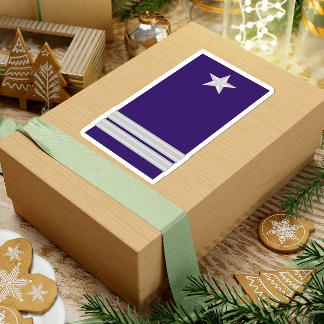 Mozambique AirForce OF 4 (Mozambique) (Military Rank) STICKER Vinyl Kiss-Cut Decal - The Sticker Space