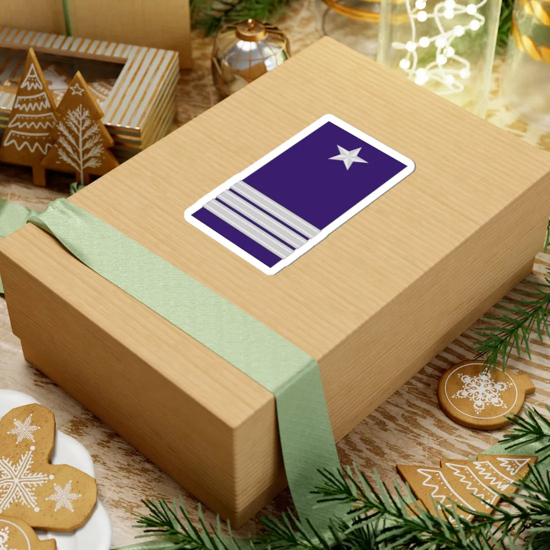 Mozambique AirForce OF 5 (Mozambique) (Military Rank) STICKER Vinyl Kiss-Cut Decal - The Sticker Space