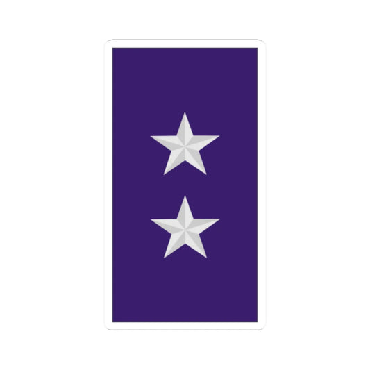 Mozambique AirForce OF 7 (Mozambique) (Military Rank) STICKER Vinyl Kiss-Cut Decal 2 Inch White - The Sticker Space