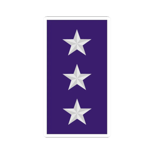 Mozambique AirForce OF 8 (Mozambique) (Military Rank) STICKER Vinyl Kiss-Cut Decal 2 Inch White - The Sticker Space