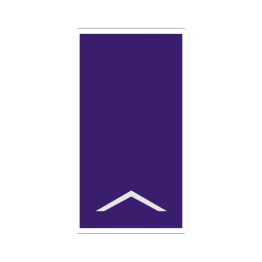 Mozambique AirForce OR 2 (Mozambique) (Military Rank) STICKER Vinyl Kiss-Cut Decal 2 Inch White - The Sticker Space