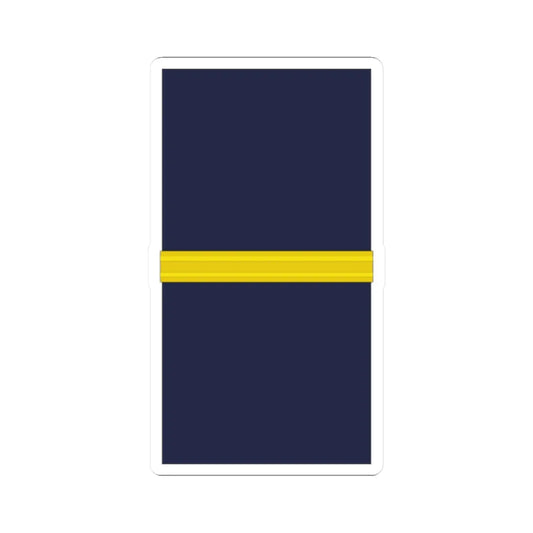 Mozambique Army OF 1a (Mozambique) (Military Rank) STICKER Vinyl Kiss-Cut Decal 2 Inch White - The Sticker Space