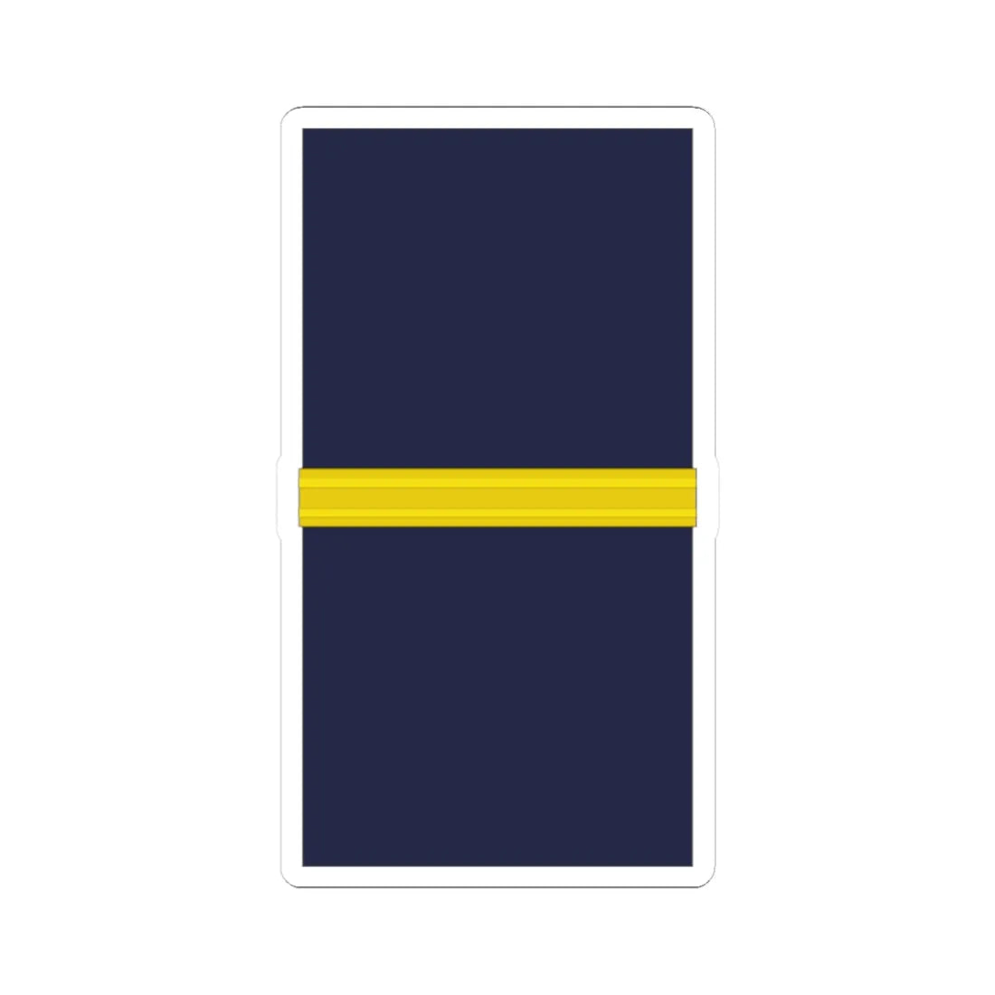 Mozambique Army OF 1a (Mozambique) (Military Rank) STICKER Vinyl Kiss-Cut Decal 3 Inch White - The Sticker Space