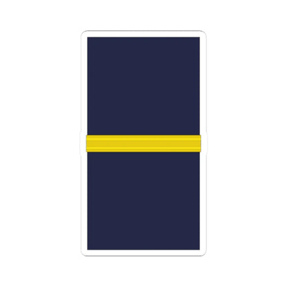 Mozambique Army OF 1a (Mozambique) (Military Rank) STICKER Vinyl Kiss-Cut Decal 3 Inch White - The Sticker Space