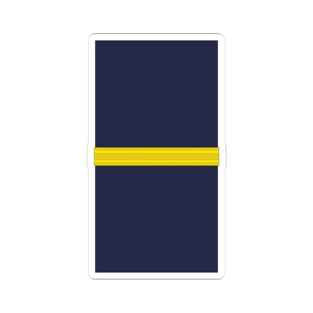 Mozambique Army OF 1a (Mozambique) (Military Rank) STICKER Vinyl Kiss-Cut Decal 4 Inch White - The Sticker Space