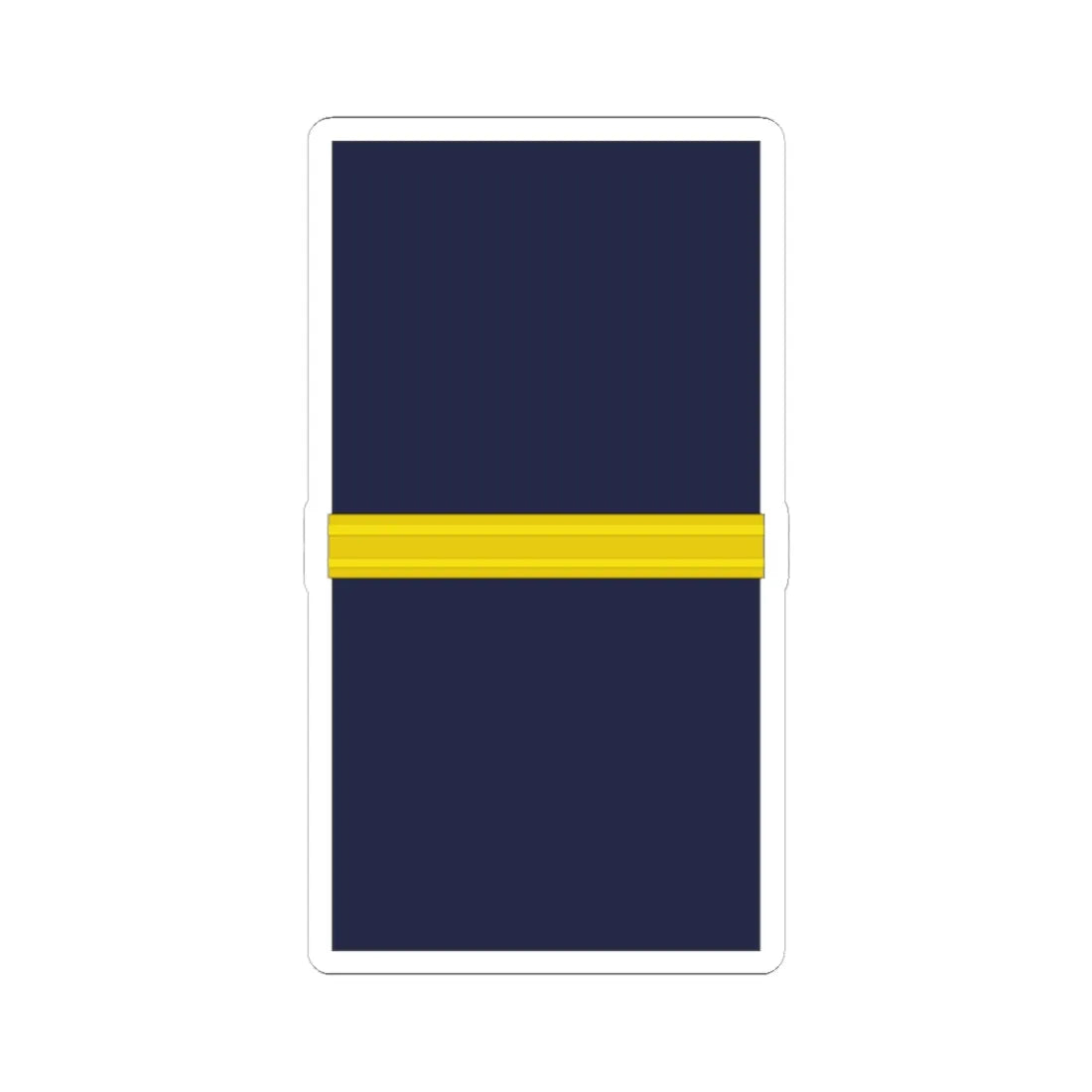 Mozambique Army OF 1a (Mozambique) (Military Rank) STICKER Vinyl Kiss-Cut Decal 6 Inch White - The Sticker Space