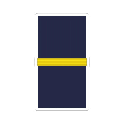 Mozambique Army OF 1a (Mozambique) (Military Rank) STICKER Vinyl Kiss-Cut Decal 6 Inch White - The Sticker Space