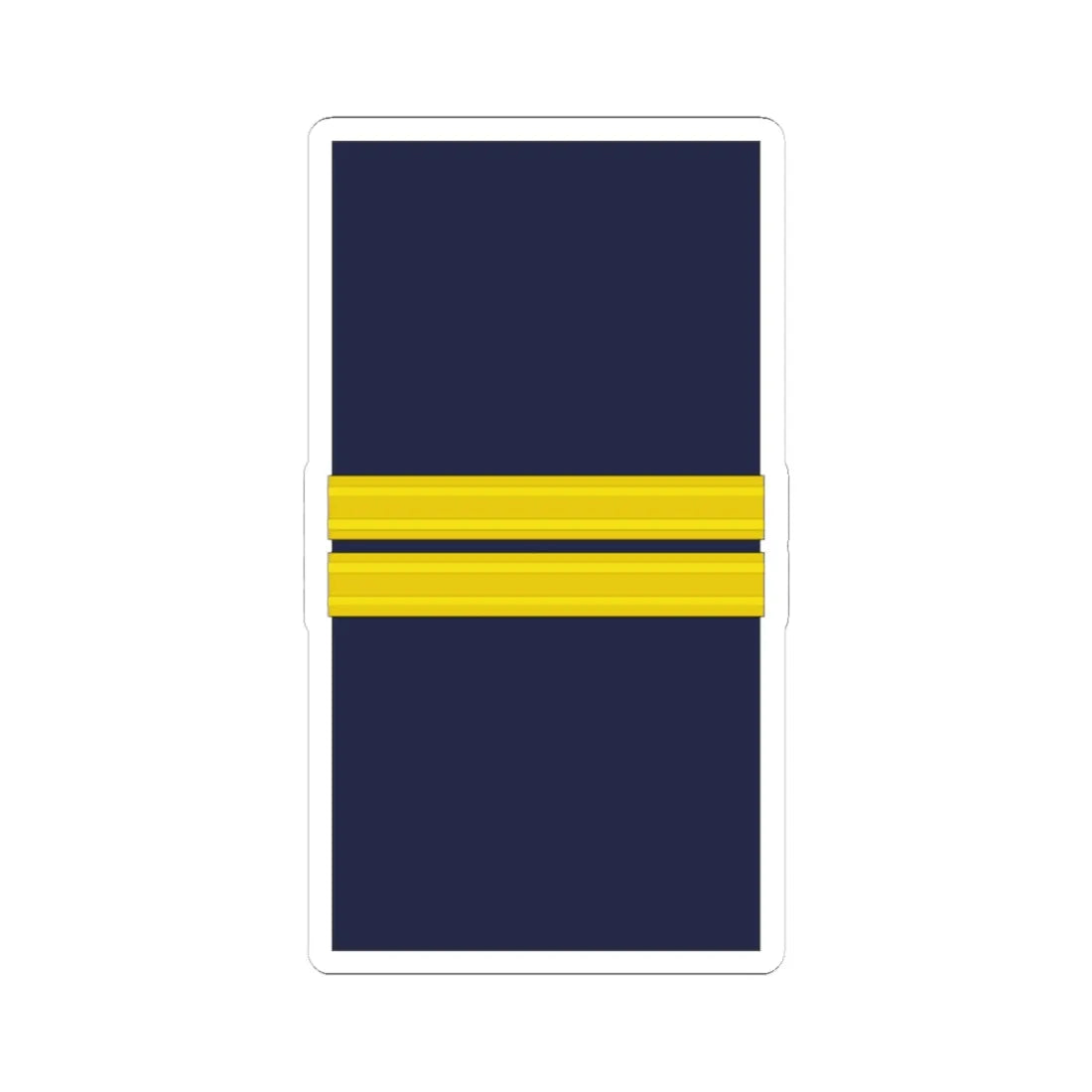 Mozambique Army OF 1b (Mozambique) (Military Rank) STICKER Vinyl Kiss-Cut Decal 4 Inch White - The Sticker Space