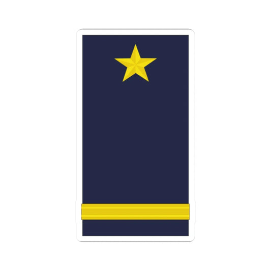 Mozambique Army OF 3 (Mozambique) (Military Rank) STICKER Vinyl Kiss-Cut Decal 2 Inch White - The Sticker Space