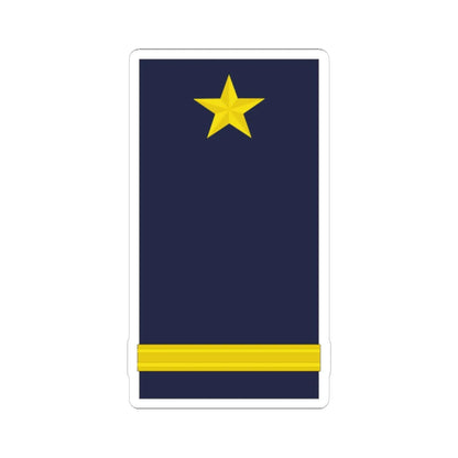 Mozambique Army OF 3 (Mozambique) (Military Rank) STICKER Vinyl Kiss-Cut Decal 6 Inch White - The Sticker Space