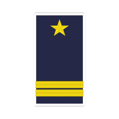 Mozambique Army OF 4 (Mozambique) (Military Rank) STICKER Vinyl Kiss-Cut Decal 2 Inch White - The Sticker Space