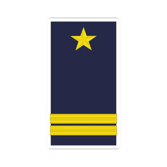 Mozambique Army OF 4 (Mozambique) (Military Rank) STICKER Vinyl Kiss-Cut Decal 2 Inch White - The Sticker Space