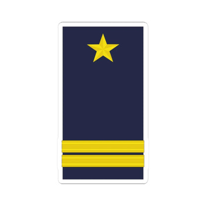 Mozambique Army OF 4 (Mozambique) (Military Rank) STICKER Vinyl Kiss-Cut Decal 3 Inch White - The Sticker Space