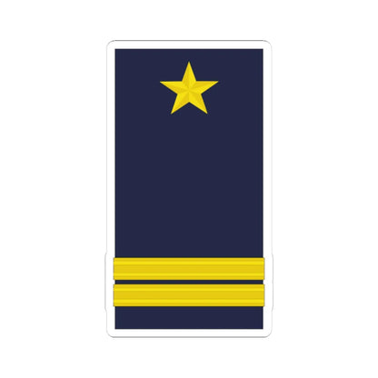 Mozambique Army OF 4 (Mozambique) (Military Rank) STICKER Vinyl Kiss-Cut Decal 4 Inch White - The Sticker Space