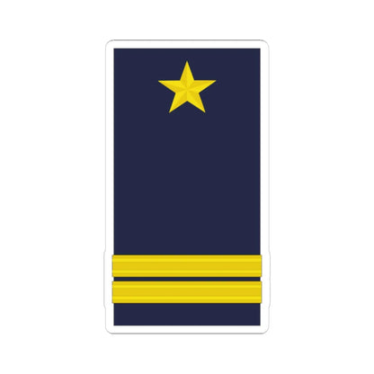 Mozambique Army OF 4 (Mozambique) (Military Rank) STICKER Vinyl Kiss-Cut Decal 6 Inch White - The Sticker Space