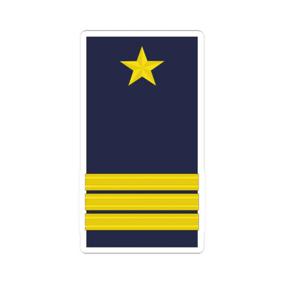 Mozambique Army OF 5 (Mozambique) (Military Rank) STICKER Vinyl Kiss-Cut Decal 3 Inch White - The Sticker Space