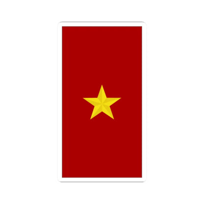 Mozambique Army OF 6 (Mozambique) (Military Rank) STICKER Vinyl Kiss-Cut Decal 2 Inch White - The Sticker Space