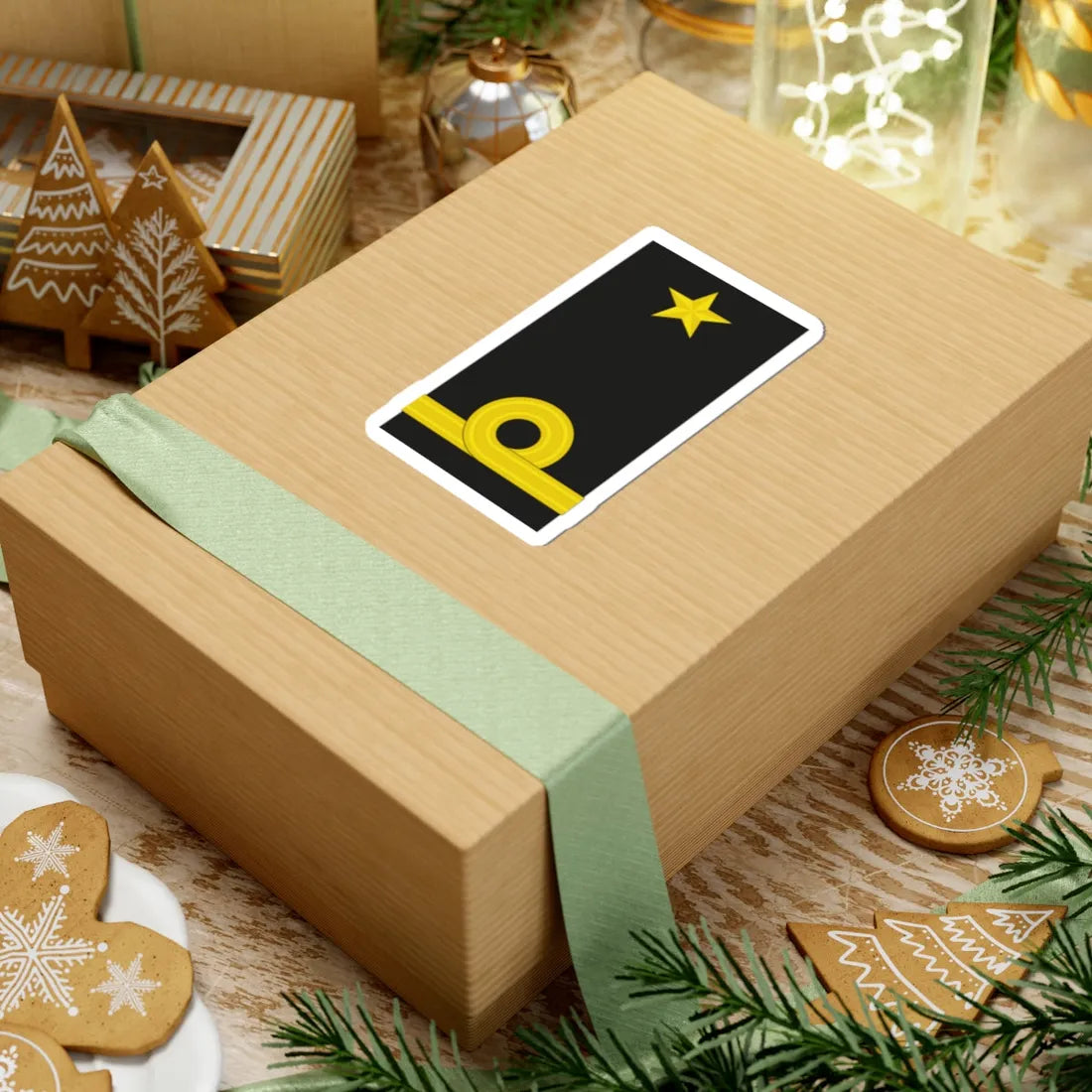 Mozambique Navy OF 3 (Mozambique) (Military Rank) STICKER Vinyl Kiss-Cut Decal - The Sticker Space