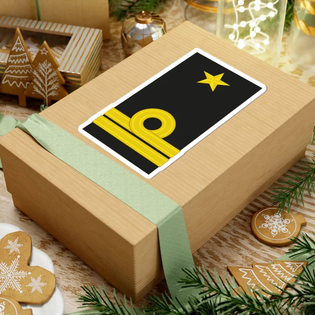 Mozambique Navy OF 4 (Mozambique) (Military Rank) STICKER Vinyl Kiss-Cut Decal - The Sticker Space