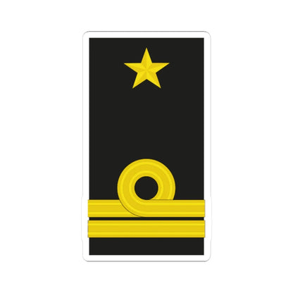 Mozambique Navy OF 4 (Mozambique) (Military Rank) STICKER Vinyl Kiss-Cut Decal - The Sticker Space