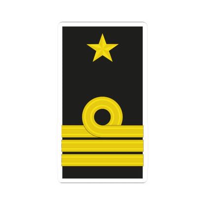 Mozambique Navy OF 5 (Mozambique) (Military Rank) STICKER Vinyl Kiss-Cut Decal 2 Inch White - The Sticker Space