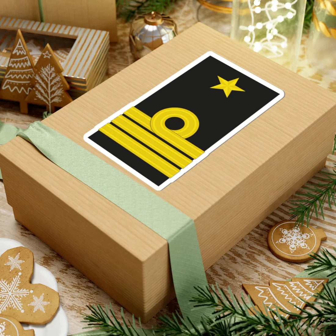 Mozambique Navy OF 5 (Mozambique) (Military Rank) STICKER Vinyl Kiss-Cut Decal - The Sticker Space