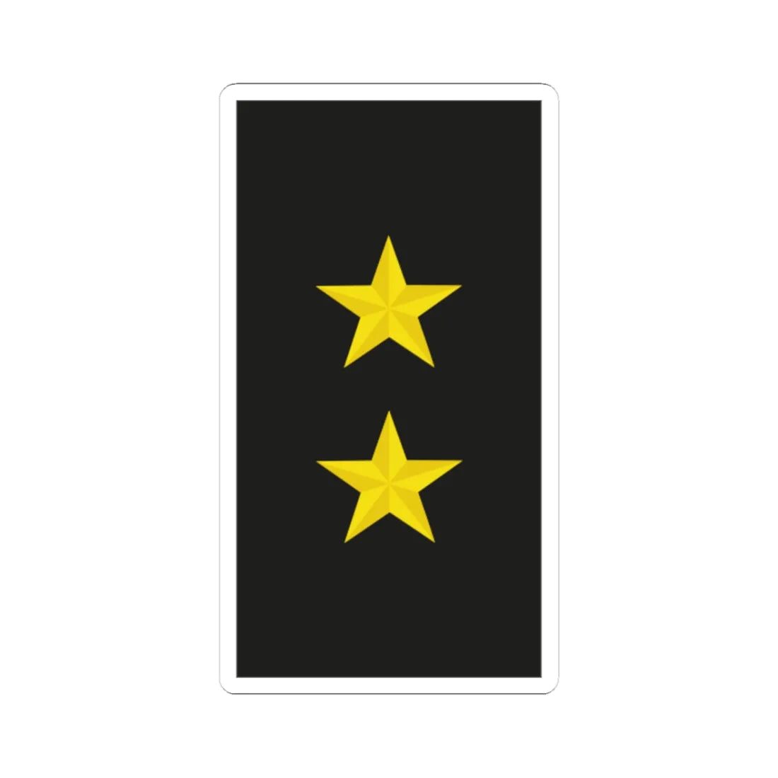 Mozambique Navy OF 8 (Mozambique) (Military Rank) STICKER Vinyl Kiss-Cut Decal 3 Inch White - The Sticker Space