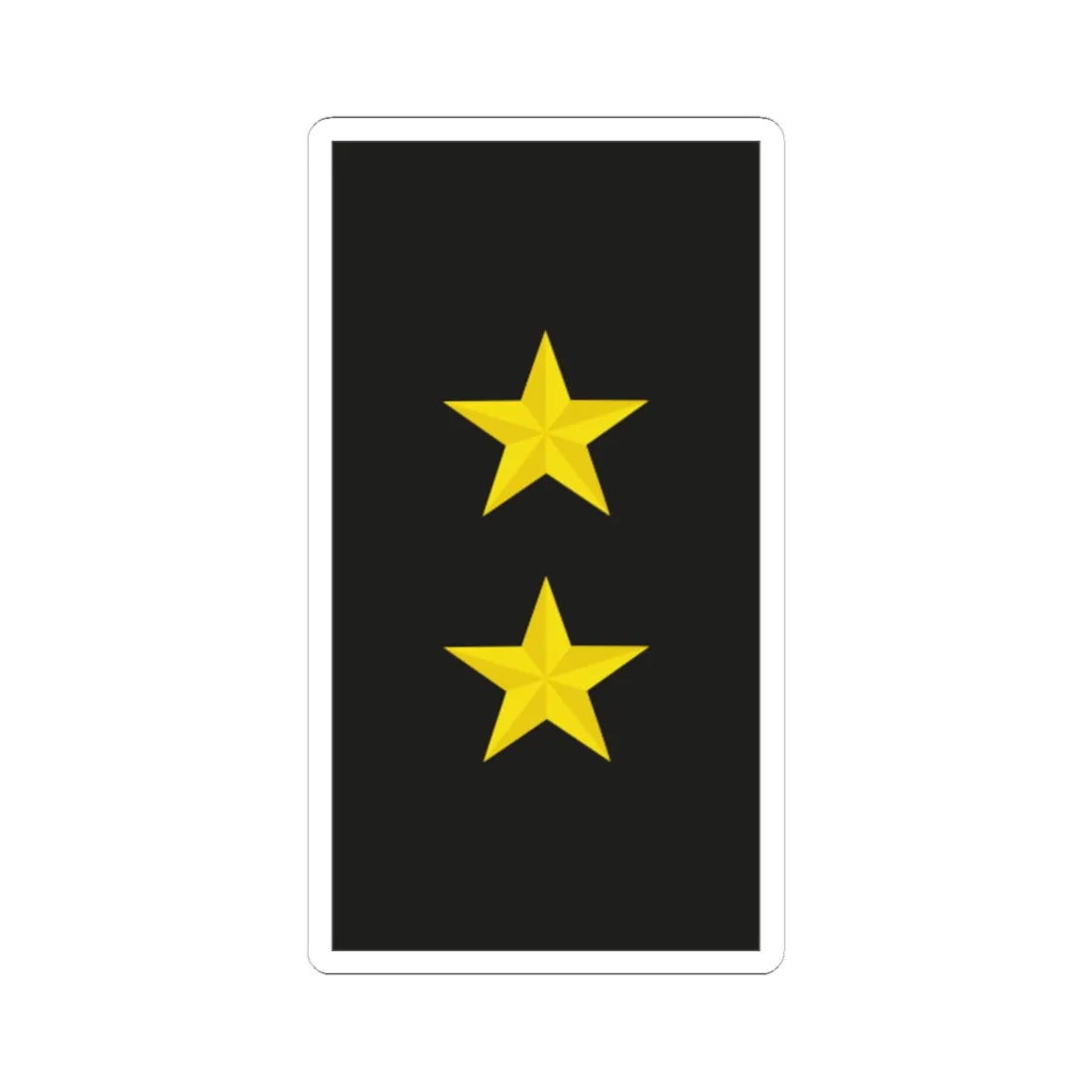 Mozambique Navy OF 8 (Mozambique) (Military Rank) STICKER Vinyl Kiss-Cut Decal 6 Inch White - The Sticker Space