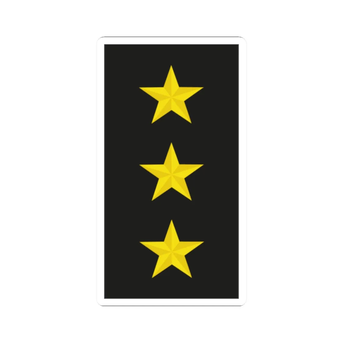 Mozambique Navy OF 9 (Mozambique) (Military Rank) STICKER Vinyl Kiss-Cut Decal 2 Inch White - The Sticker Space