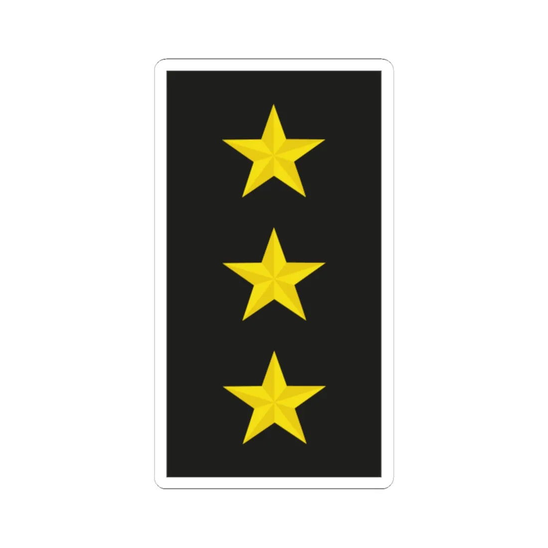 Mozambique Navy OF 9 (Mozambique) (Military Rank) STICKER Vinyl Kiss-Cut Decal 6 Inch White - The Sticker Space