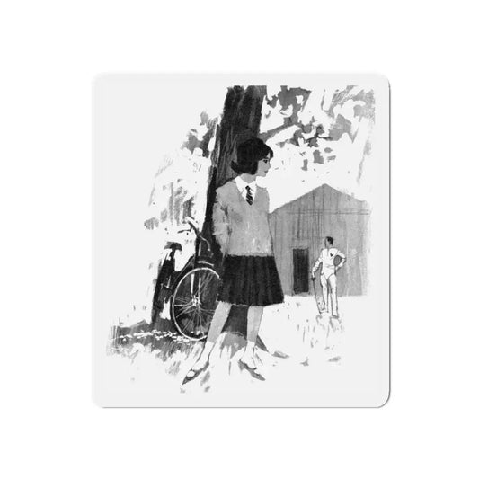 Mr Anderson by Juno Myers (2), Homes And Gardens magazine, 1964 (Magazine Illustration) Refrigerator Magnet 6 Inch - The Sticker Space