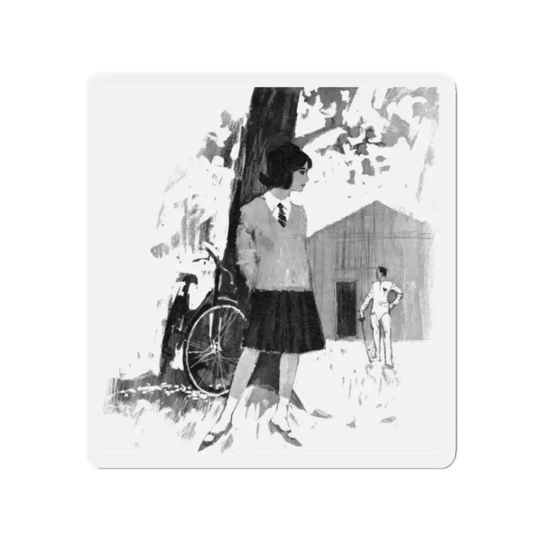 Mr Anderson by Juno Myers (2), Homes And Gardens magazine, 1964 (Magazine Illustration) Refrigerator Magnet - The Sticker Space