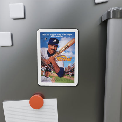 Mr Baseball 1992 Movie Poster Die-Cut Magnet-The Sticker Space