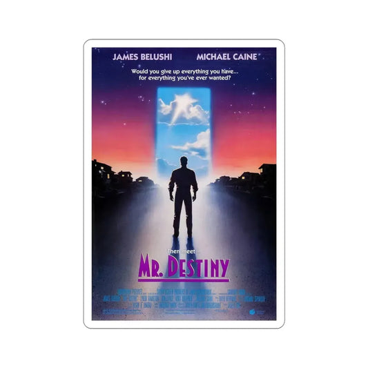 Mr Destiny 1990 Movie Poster STICKER Vinyl Die-Cut Decal 6 Inch - The Sticker Space
