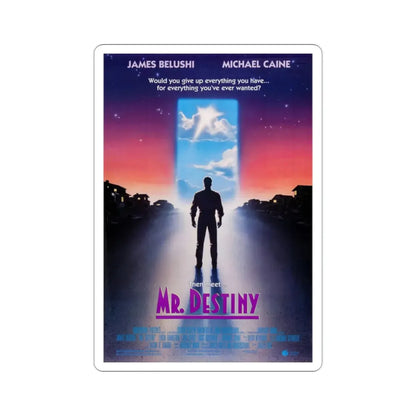 Mr Destiny 1990 Movie Poster STICKER Vinyl Die-Cut Decal - The Sticker Space