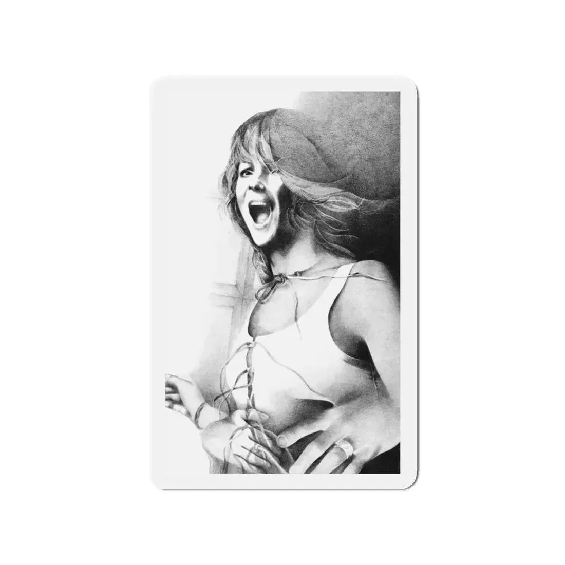 Mr Edward by Nora Lofts, Woman magazine, 1973 (Magazine Illustration) Refrigerator Magnet - The Sticker Space