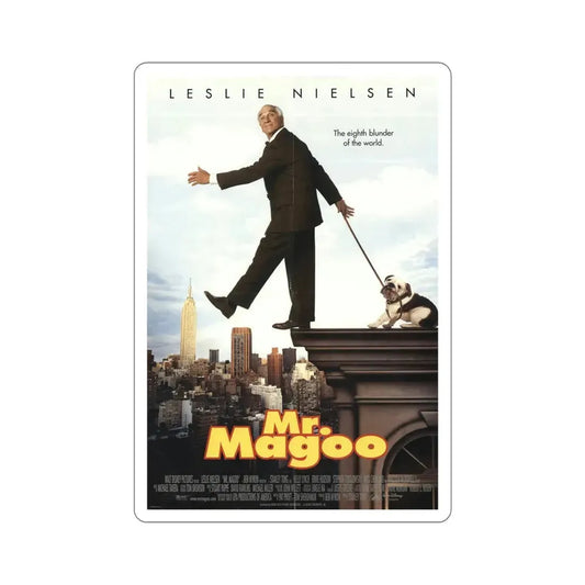 Mr Magoo 1997 Movie Poster STICKER Vinyl Die-Cut Decal 6 Inch - The Sticker Space