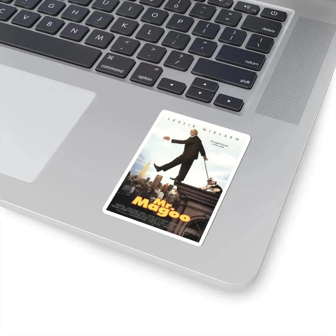 Mr Magoo 1997 Movie Poster - STICKER Vinyl Kiss-Cut Decal - The Sticker Space