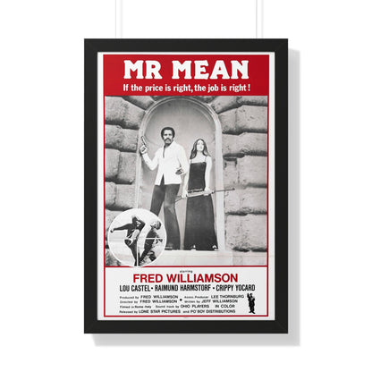 MR MEAN 1977 - Framed Movie Poster-20" x 30"-The Sticker Space