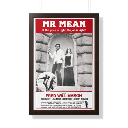 MR MEAN 1977 - Framed Movie Poster-20" x 30"-The Sticker Space