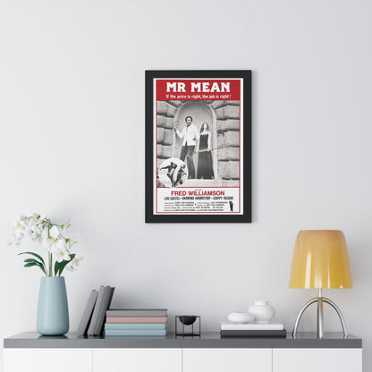 MR MEAN 1977 - Framed Movie Poster-The Sticker Space